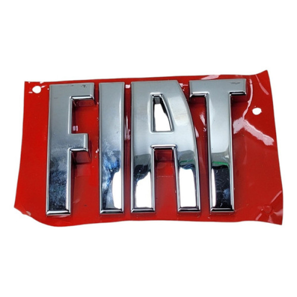 Emblema Simbolo Cromado Tampa Traseira Fiat Cronos 2017 2020