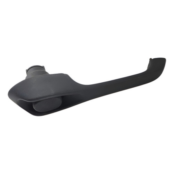 Macaneta Externa Traseira Direita Fiat Uno 1995 2004 Preto Dianteira