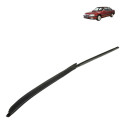 Moldura Coluna Porta Esquerda Chevrolet Omega 1992 1993 Prateado