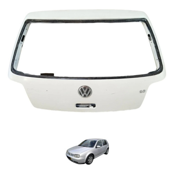 Tampa Traseira Golf 2001 2002 Branco