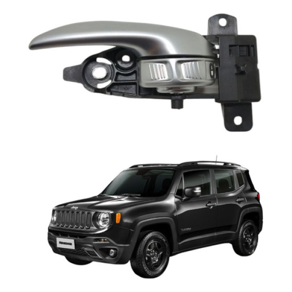Maçaneta Interna Porta Dianteira Esquerda Jeep Renegade2018 Dianteira