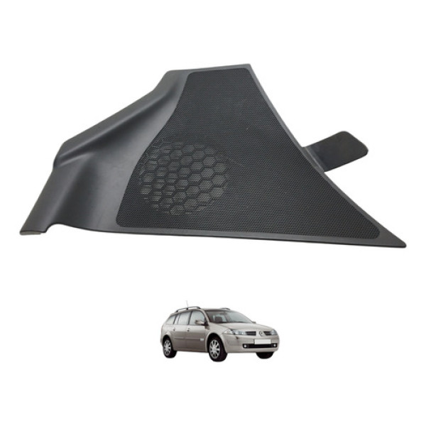 Grade Alto Falante Direito Megane 2008 2009 Preto