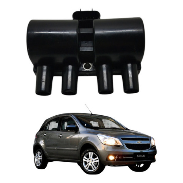 Bobina Ignição Agile Montana 1.4 8v Ltz 2010 2011 2012 Gm