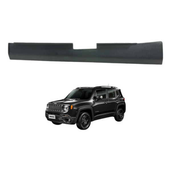 Acabamento Coluna Porta Dianteira Esquerda Jeep Renegade2018 Preto
