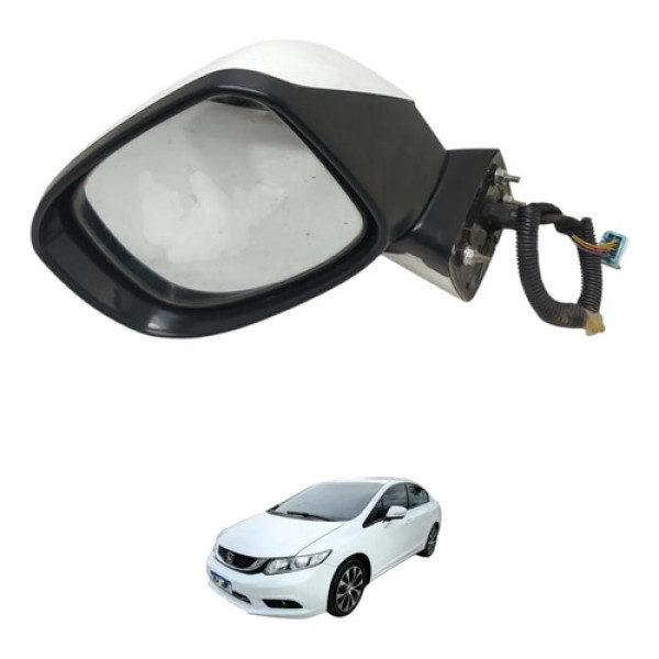 Retrovisor Esquerdo Civic 2013 2014
