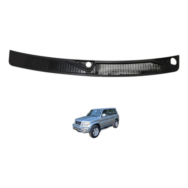 Grade Churrasqueira Parabrisa Pajero Tr4 2004 2005 Preto