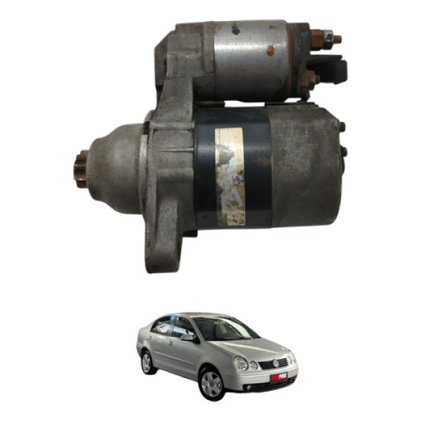 Motor Arranque Partida Polo 1.6 2004 2005