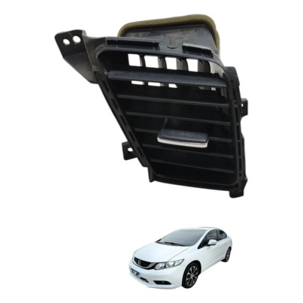Difusor Ar Esquerdo Civic 2013 2014