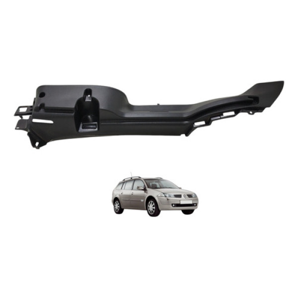 Suporte Bagagito Esquerdo Megane Grand Tour 2008 Preto