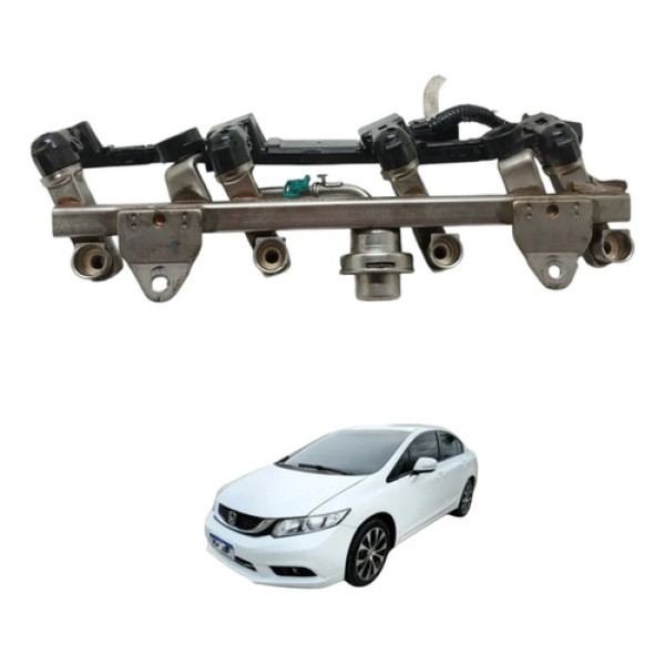 Flauta Bico Injetor Civic 2.0 2013 2014