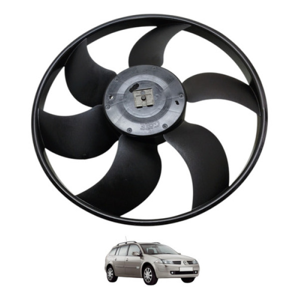 Ventoinha Radiador Megane 1.6 2008 2009