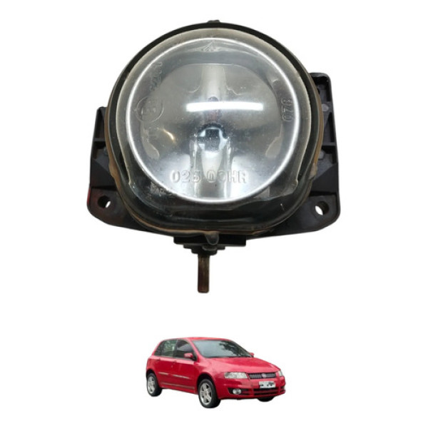 Farol Milha Esquerdo Stilo 2010 2011 Preto