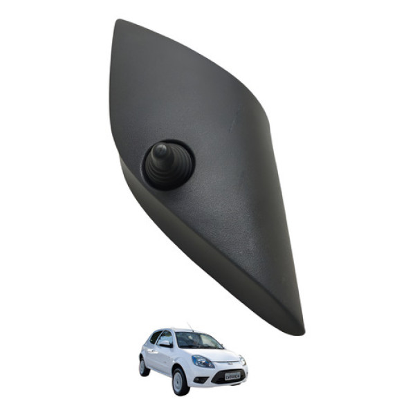 Acabamento Interno Retrovisor Esquerdo Ford Ka 2013 2014 Preto