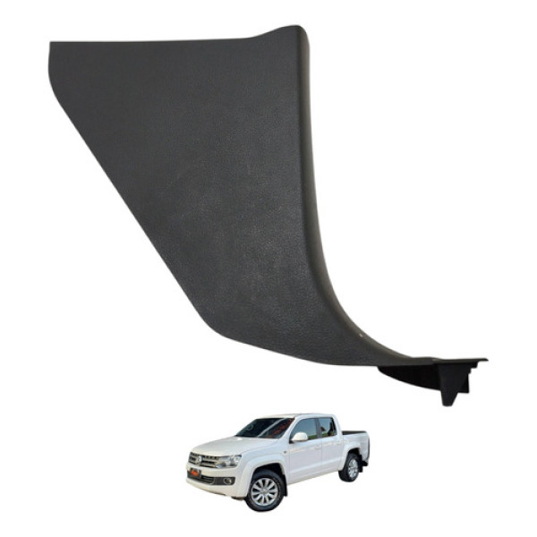 Acabamento Soleira Dianteira Direita Amarok 2011 2012 Vw Preto