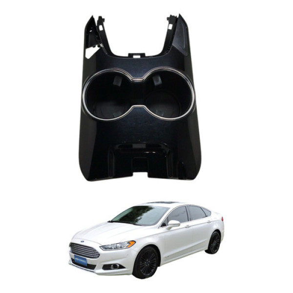 Porta Copos Console Central Fusion Titanium 2014 2015 Ford