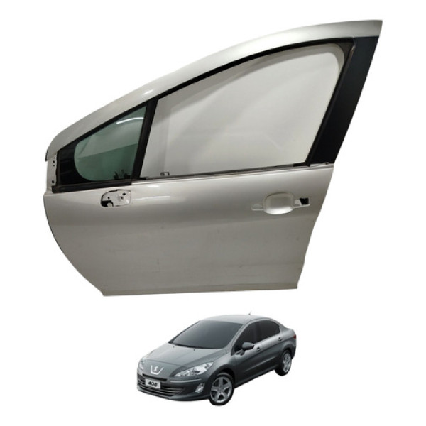 Porta Dianteira Esquerda Peugeot 308 408 2012 2013 2014 Dianteira Esquerdo Original