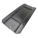 Suporte Placa Traseira Jetta 2012 A 2015 Preto
