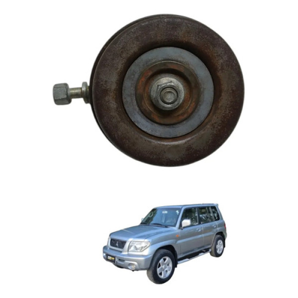Polia Esticador Correia Alternador Pajero Tr4 2.0 2004 2005 Prateado