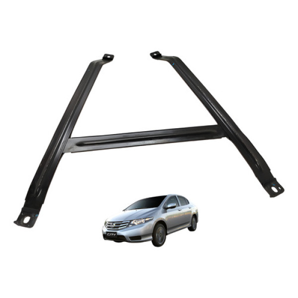 Cinta Suporte Tanque Combustível Honda City 2013 2014 Preto