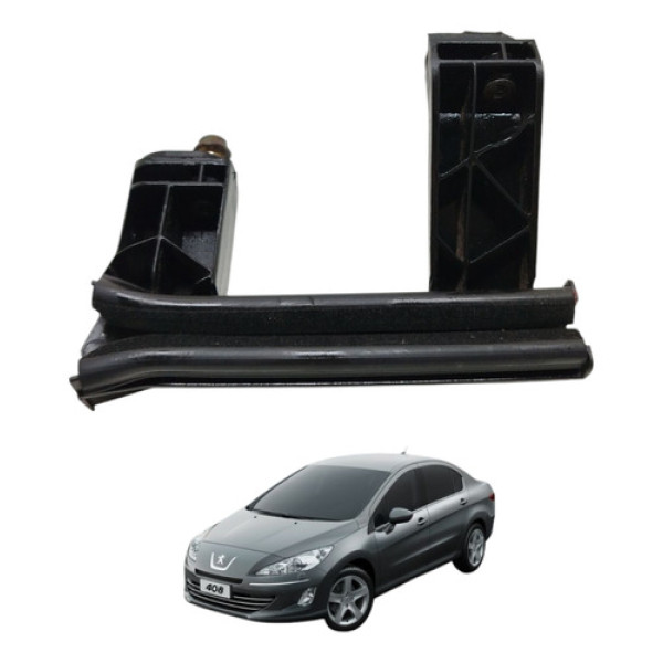 Guia Canaleta Vidro Traseiro Direito Peugeot 408 2014  2016 Preto