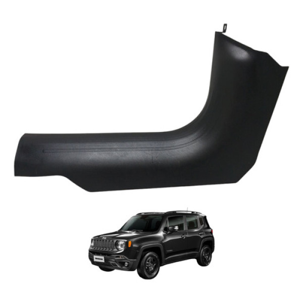 Soleira  Porta Dianteira Esquerda Jeep Renegade 2017 2018 Preto