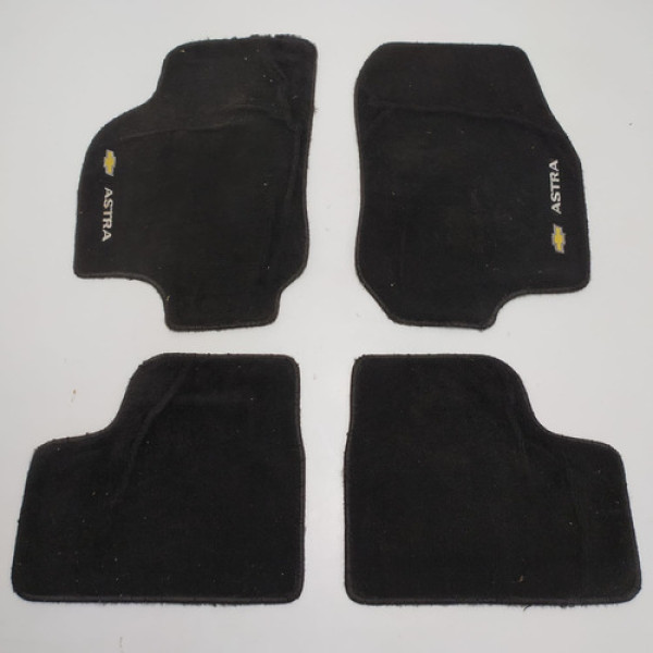 Jogo Tapete Astra 2001 A 2009 Preto