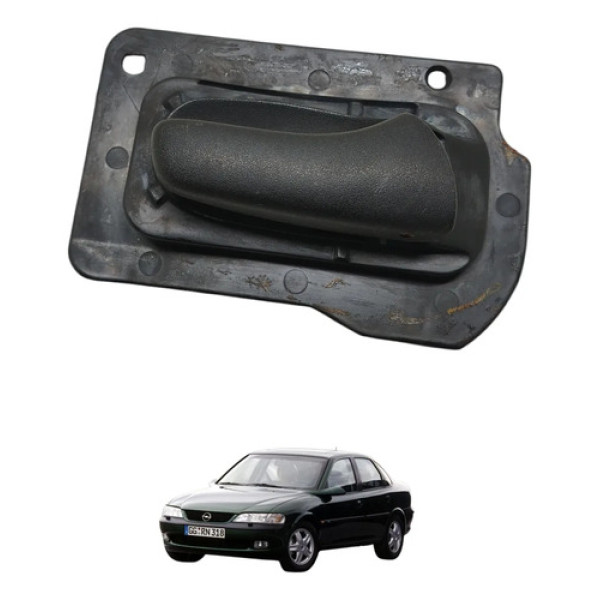 Maçaneta Dianteira Direita Vectra 1997 1999 2000 Preto Dianteira