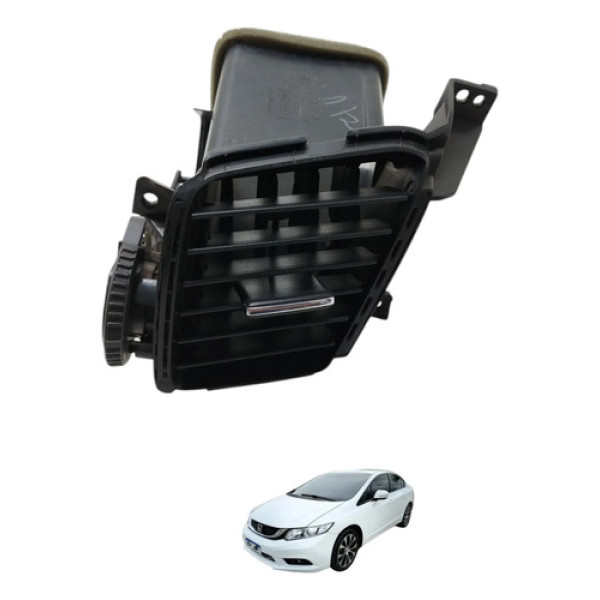 Difusor Ar Esquerdo Civic 2013 2014