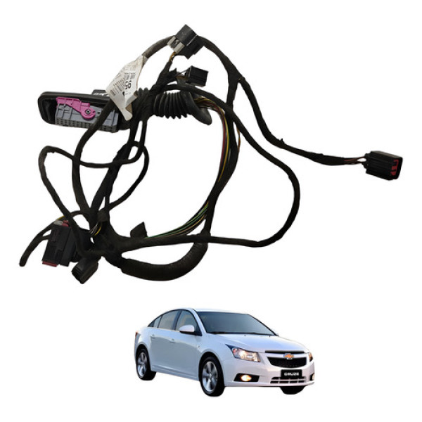 Chicote Porta Dianteira Direita Cruze 2012 2013 2014 Vw
