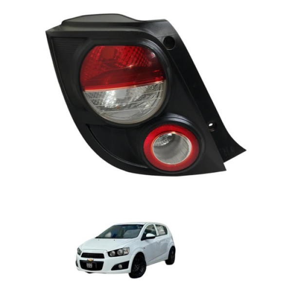 Lanterna Esquerda Sonic 1.6 2013 2014 Esquerdo/motorista Vermelho