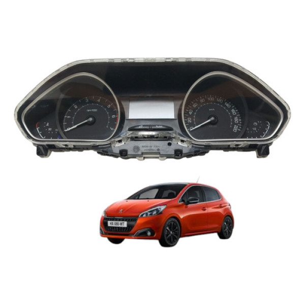 Painel Instrumento Peugeot 208 1.5 2014 2015 Preto