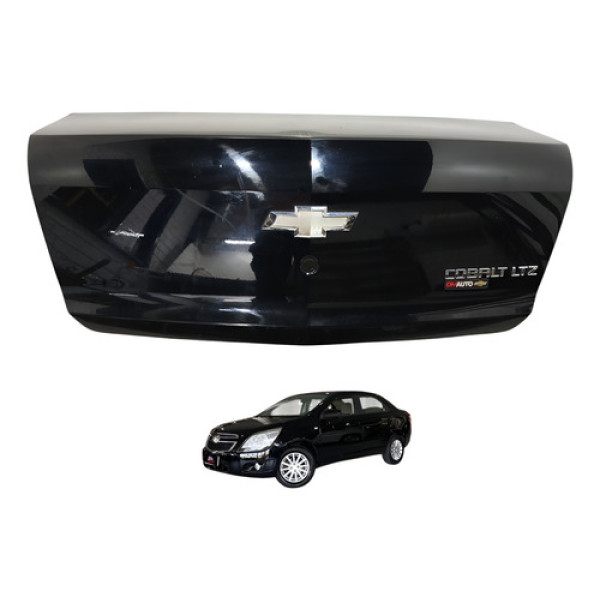 Tampa Traseira Porta Malas Cobalt 1.4 2013 2014 Preto