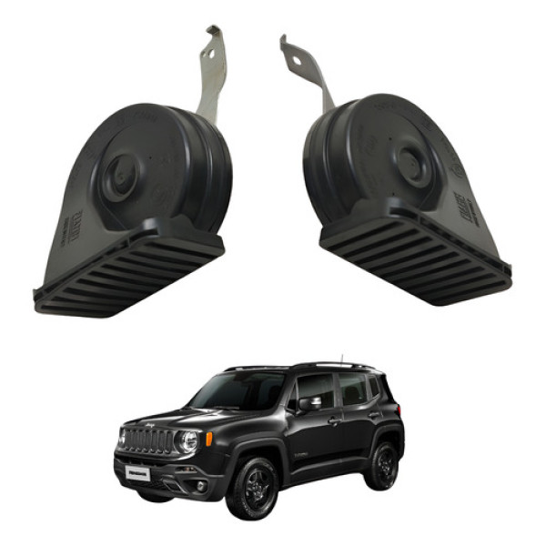 Par Buzina Caracol Jeep Renegade 1.8 Flex  2017 2018