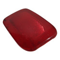 Refletor Olho Gato Traseiro Esquerdo Uno Way 2011 2012 2013 Vermelho