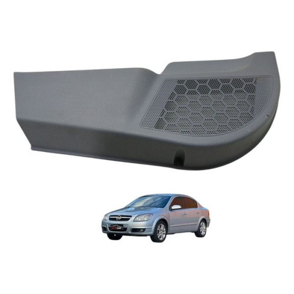 Acabamento Alto Falante Porta Traseira Esquerda Vectra 2007 Cinza-escuro