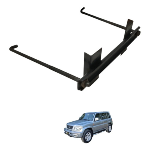 Suporte Fixação Bateria Pajero Tr4 2004 2005 Preto