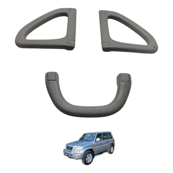 Alça Coluna Pajero Tr4 2004 2005 Bege