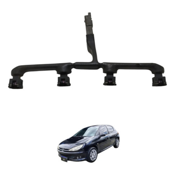 Chicote Bico Injetor Peugeot 206 1.4 2008 2009