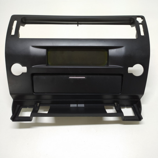 Moldura Painel Central Citroen C4 08/12 Preto