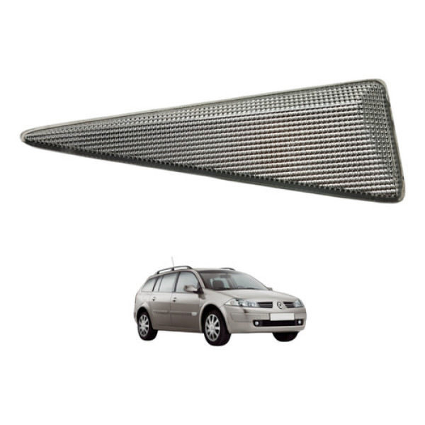 Pisca Paralama Esquerdo Megane 2008 2009 Branco
