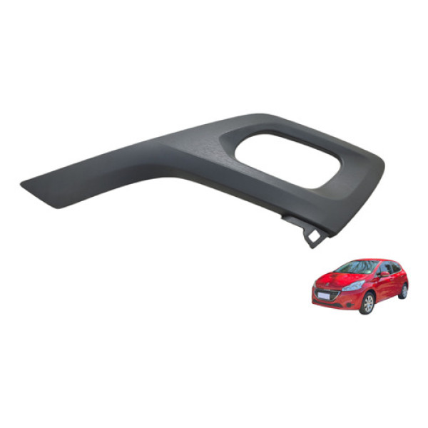 Moldura Interna Maçaneta Dian Esqpeugeot 208 2013 A 2016 Dianteira