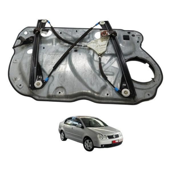 Máquina Vidro Dianteira Direita Polo 2004 2005