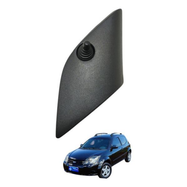 Acabamento Interno Retrovisor Direito Ford Ka 2008 2009 2010 Preto