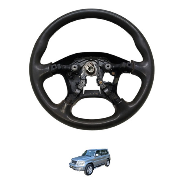 Volante Direção Pajero Tr4 2004 2005 Preto
