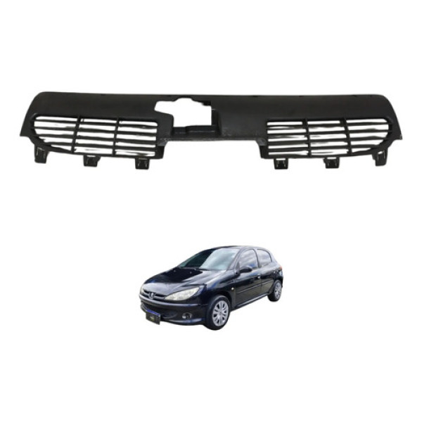 Grade Superior Peugeot 206 2008 2009 Preto