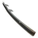 Canaleta Guia Vidro Traseiro Direito Corsa Hatch 2004 2005 Prateado