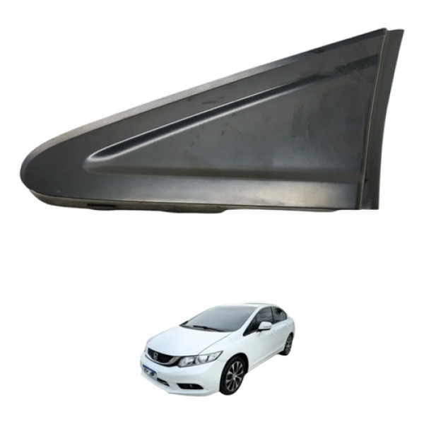 Acabamento Retrovisor Esquerdo Civic 2013 2014