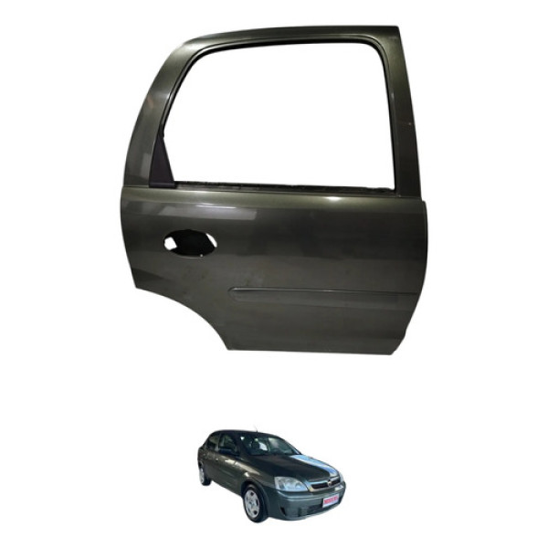 Porta Traseira Direita Corsa Hatch 2009 2010 Traseira Direito