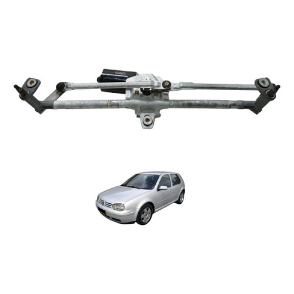 Motor Galhada Limpador Parabrisa Golf 2001 2002