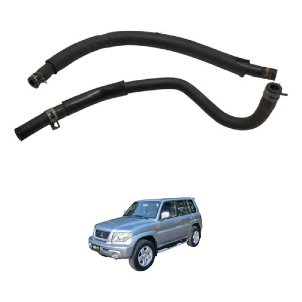 Par Mangueira Água Motor Pajero Tr4 2.0 2004 2005